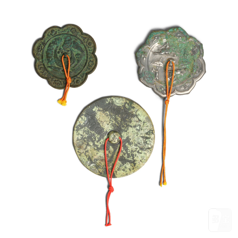 二十世紀仿戰國 銅鏡 | THREE BRONZE MIRRORS